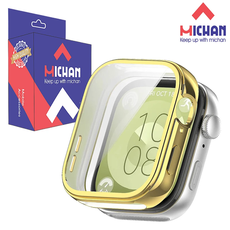 کاور میچان مدل Soft Glass مناسب برای ساعت هوشمند هوآوی Fit 3