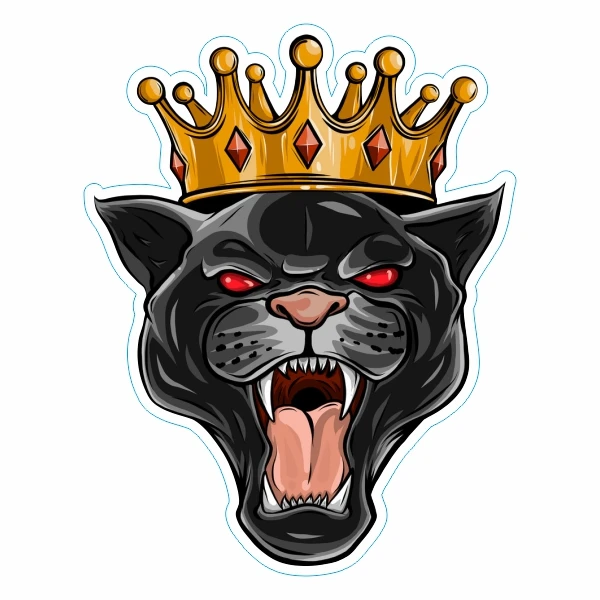 برچسب بدنه خودرو مدل king cat