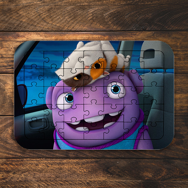 پازل 35 تکه طرح انیمیشن خانه مدل NI1964