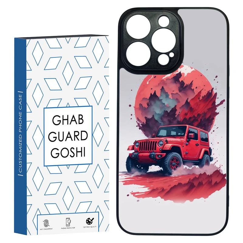 کاور قاب گارد گوشی طرح ماشین کد TPU-147 مناسب برای گوشی موبایل اپل Iphone 14 PRO MAX