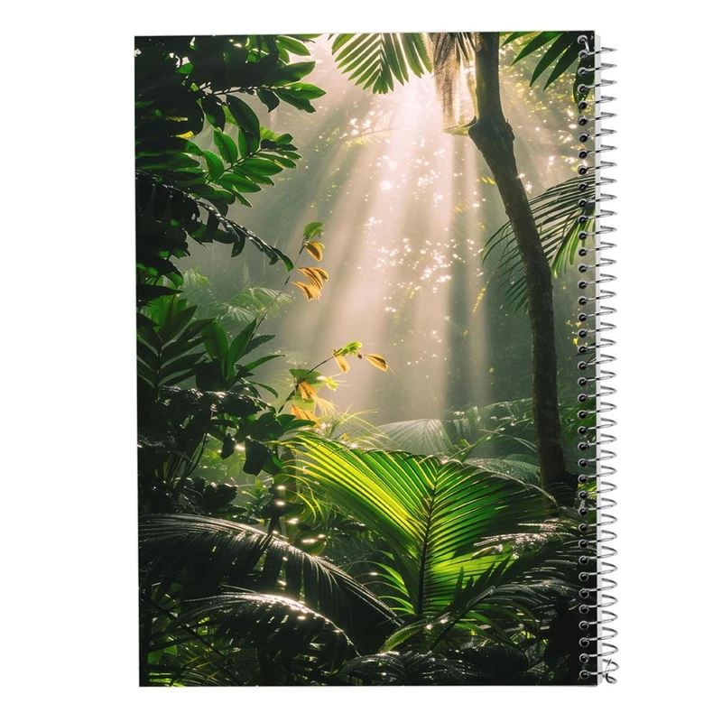 دفتر شطرنجی 50 برگ مدوپد طرح برگ کد DF15575