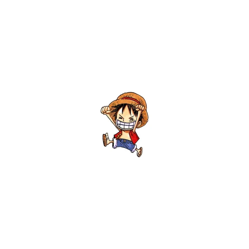 استیکر لپ تاپ و موبایل مدل انیمه طرح وان پیس مانکی دی لوفی one piece Monkey D Luffy کد 6300