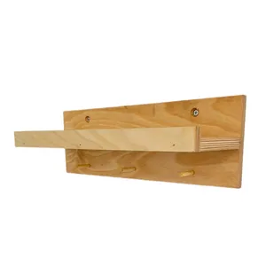 شلف دیواری مدل لبه دار طرح جاکلیدی