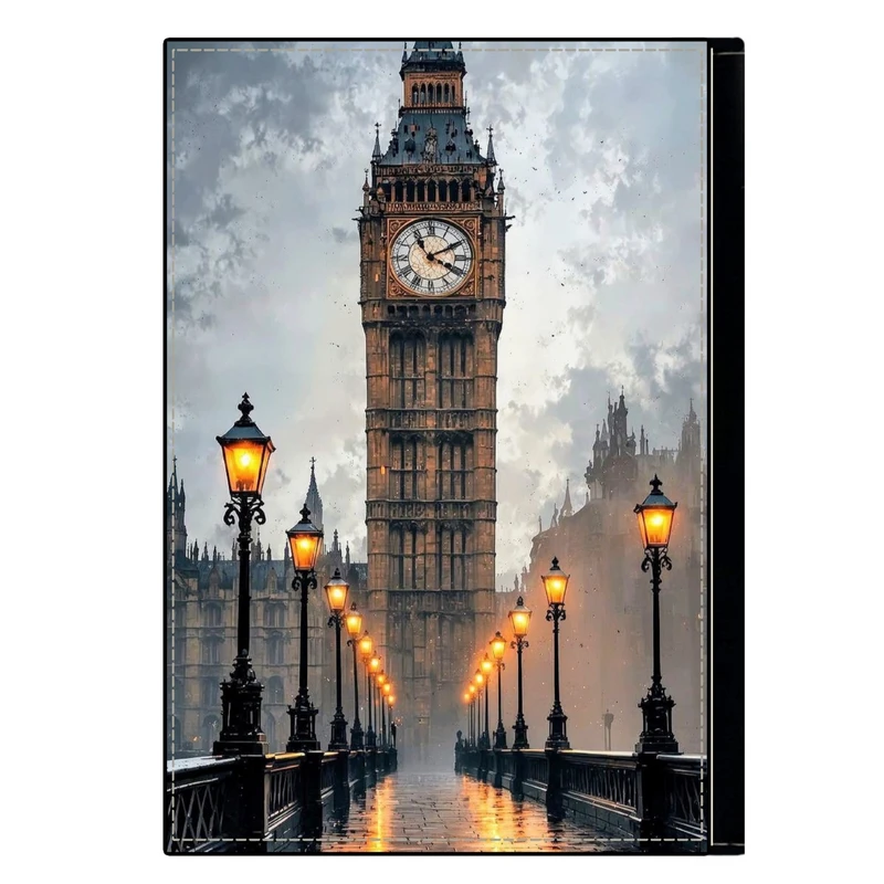 کلاسور مدل برج ساعت کد 2