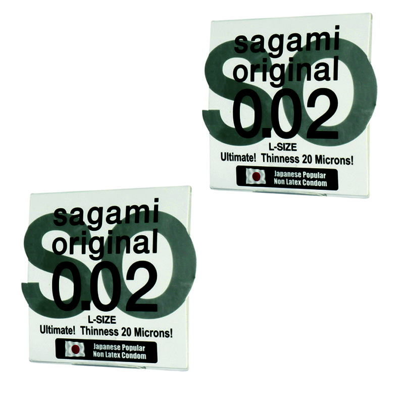کاندوم ساگامی مدل 0.02 بسته 2 عددی -  - 1