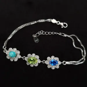 دستبند نقره زنانه مدل 51561