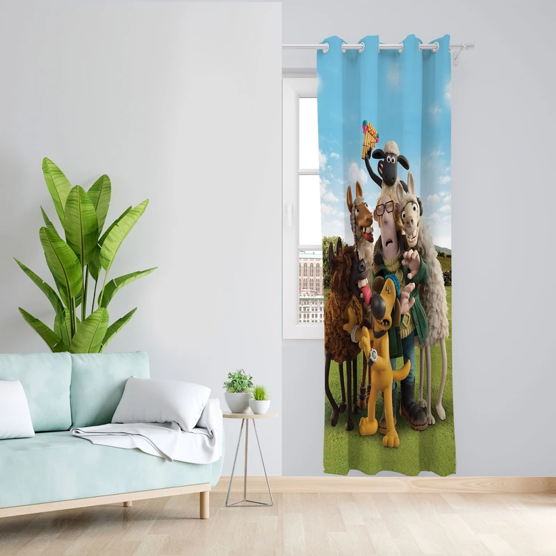  پرده مدل بره ناقلا مخمل پانچی کد 320 سایز 140x280 سانتی متر