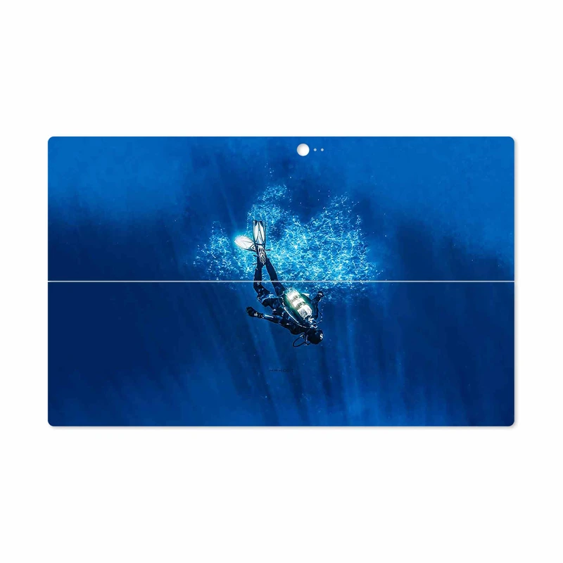 برچسب پوششی ماهوت مدل Scuba Diving مناسب برای تبلت مایکروسافت Surface 2 RT 2013