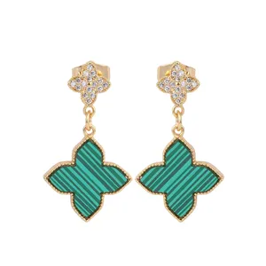 گوشواره زنانه بازرگانی میلادی مدل فانتزی کد GZN_298