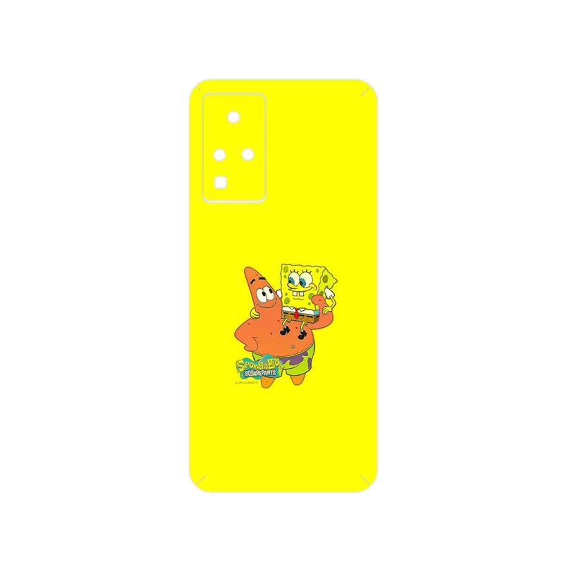 برچسب پوششی ماهوت مدل SpongeBob SquarePants مناسب برای گوشی موبایل اینفینیکس Zero X