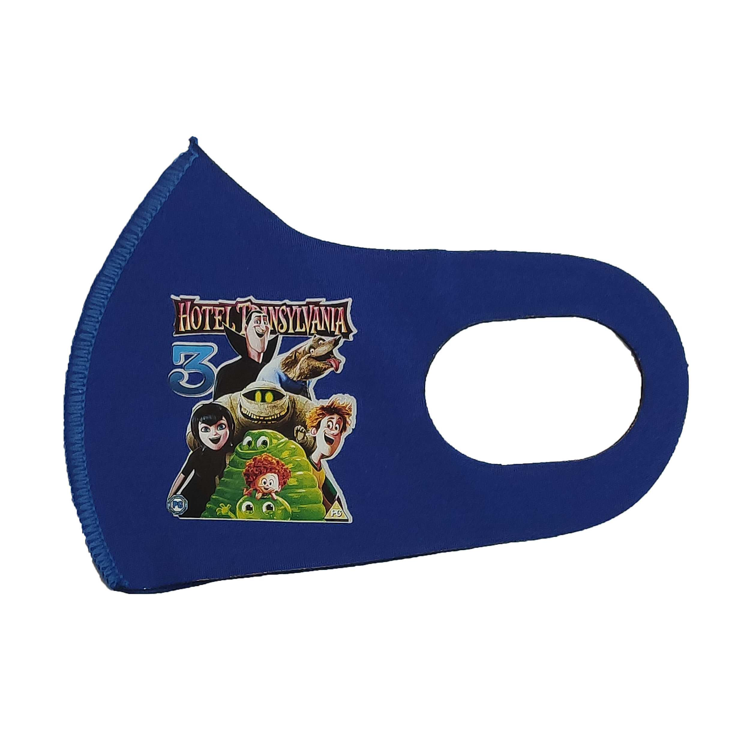 ماسک تزئینی صورت بچگانه طرح HOTEL TRANSYLVANIA  کد 30679 رنگ آبی