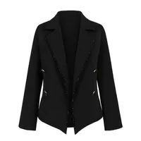 کت رسمی زنانه مدل جلوباز 44942 