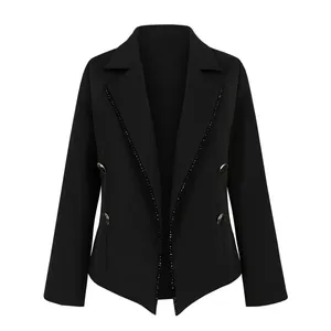 کت رسمی زنانه مدل جلوباز 44942 