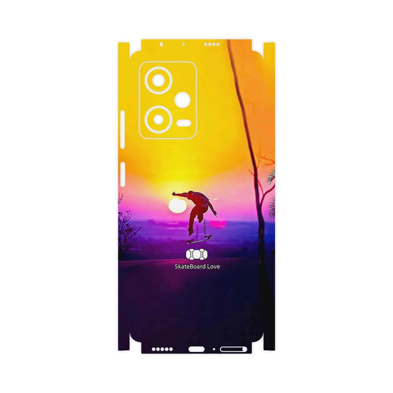 برچسب پوششی ماهوت مدل Skateboard-FullSkin مناسب برای گوشی موبایل شیائومی Redmi Note 12 Pro 5G