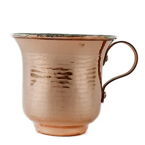 فنجان مسی طرح لاله کد 5006
