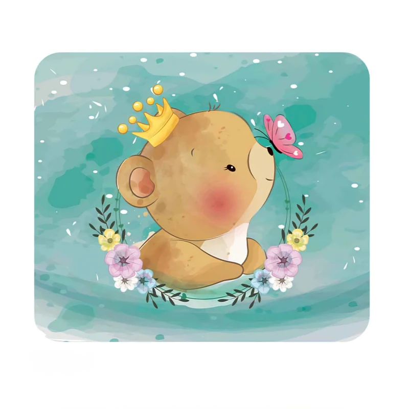 ماوس پد بابل کارپت مدل چرمی طرح فانتزی کد02 سایز 18×22 سانتی متر