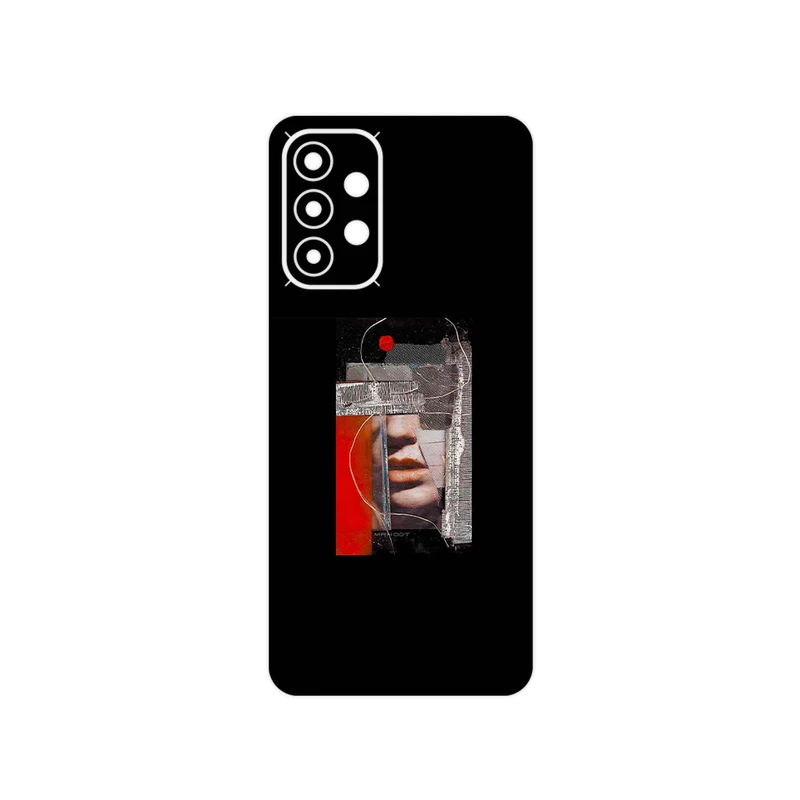 برچسب پوششی ماهوت مدل Collage of Mouth مناسب برای گوشی موبایل سامسونگ Galaxy A23