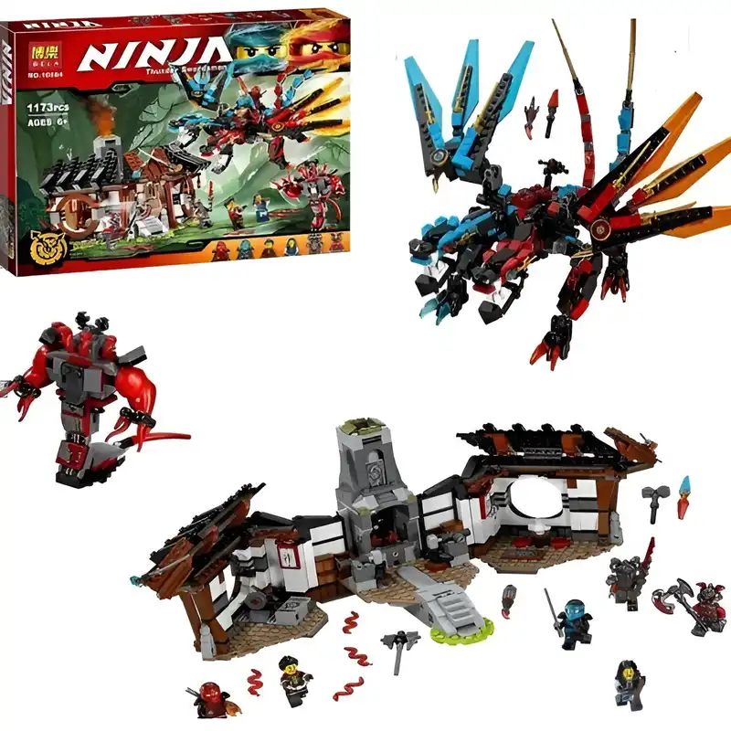 ساختنی مدل اژدهای دوسر NINJA کد 10584