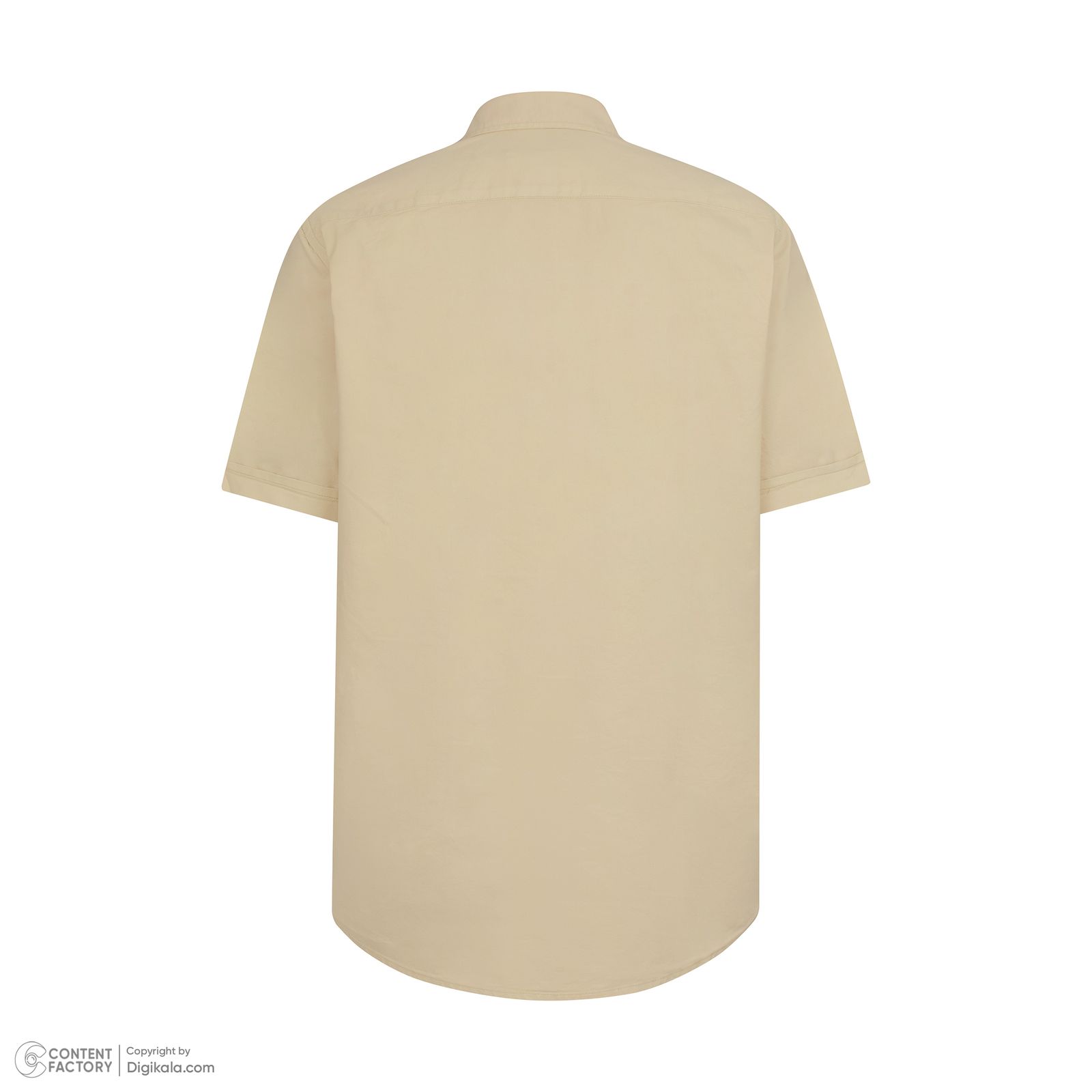 پیراهن آستین کوتاه یقه برگردان مردانه پاتن جامه مدل کتان MC8113 -  - 4