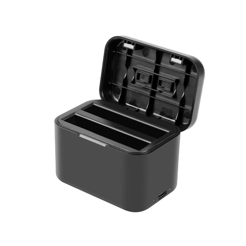 شارژر باتری پلوز مدل Charging Box PU999 مناسب دوربین Insta 360 X4
