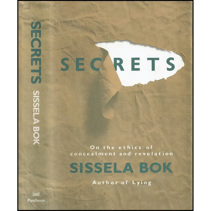 کتاب Secrets اثر Sissela Bok انتشارات Pantheon