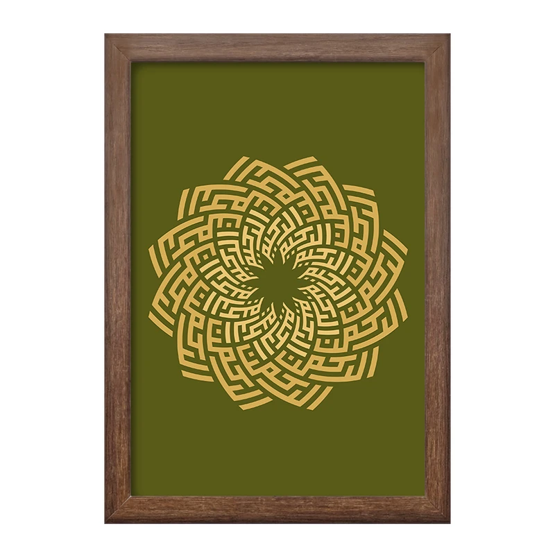 تابلو خندالو طرح الله اسماء الحسنی الرحمن الرحیم کد 29959