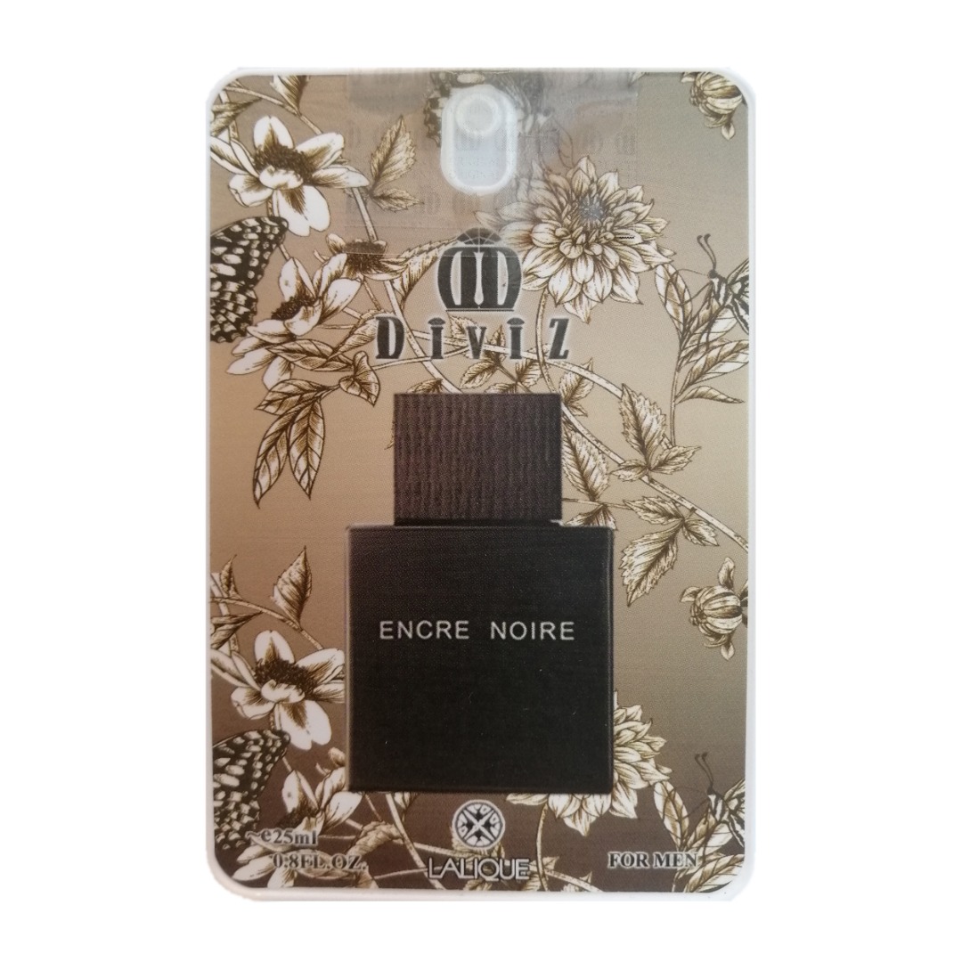 عطر جیبی مردانه دیوایز مدل LALIQUE ENCRE NOIRE حجم 25 میلی لیتر