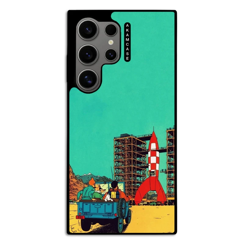 کاور آکام مدل AMC-WSGS24U-TINTIN-17 مناسب برای گوشی موبایل سامسونگ Galaxy S24 Ultra