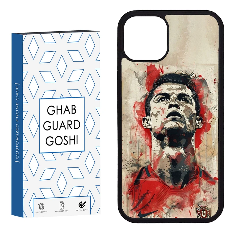 کاور قاب گارد گوشی طرح رونالدو  کد FB-166 مناسب برای گوشی موبایل اپل iphone 13 / 14  