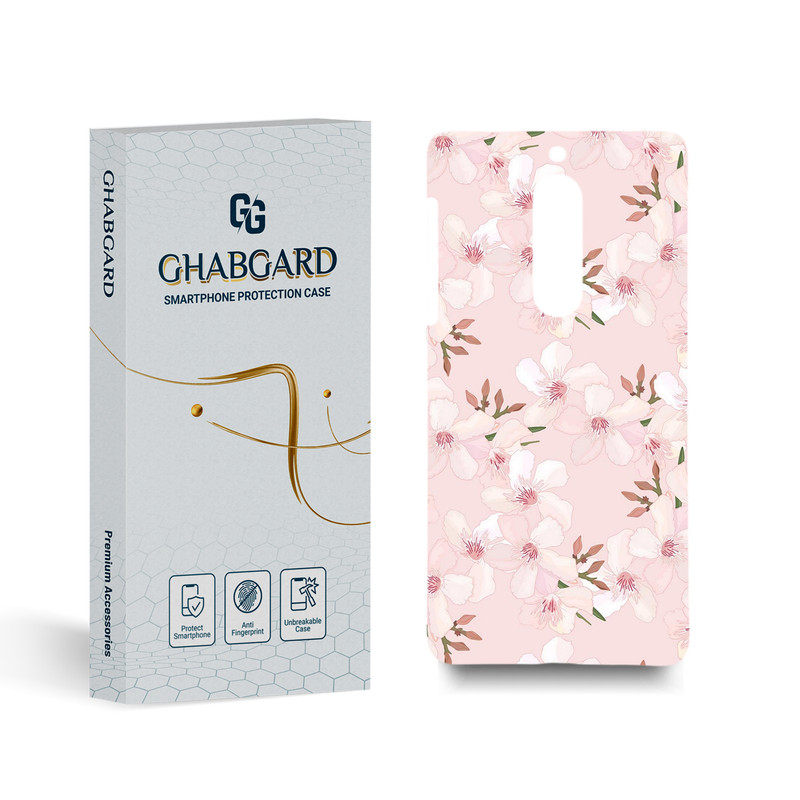 کاور قاب گارد مدل گل مناسب برای گوشی موبایل نوکیا 5