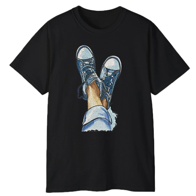 تی‌شرت آستین کوتاه مردانه پاد آفرین مدل دختر کد 6564