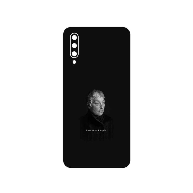 برچسب پوششی ماهوت مدل Portrait of a European Woman مناسب برای گوشی موبایل سامسونگ Galaxy A30s