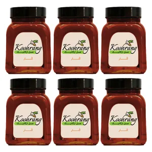 عسل کنار رویال کندو کوهرنگ - 900 گرم بسته 6 عددی