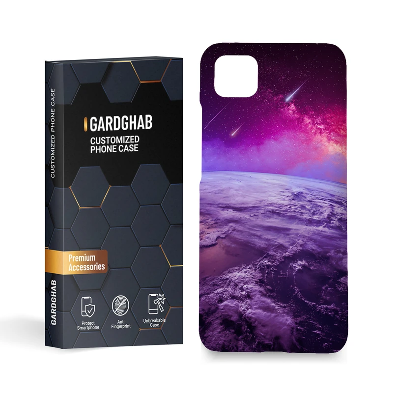 کاور گارد قاب مدل کهکشان مناسب برای گوشی موبایل شیائومی poco c3