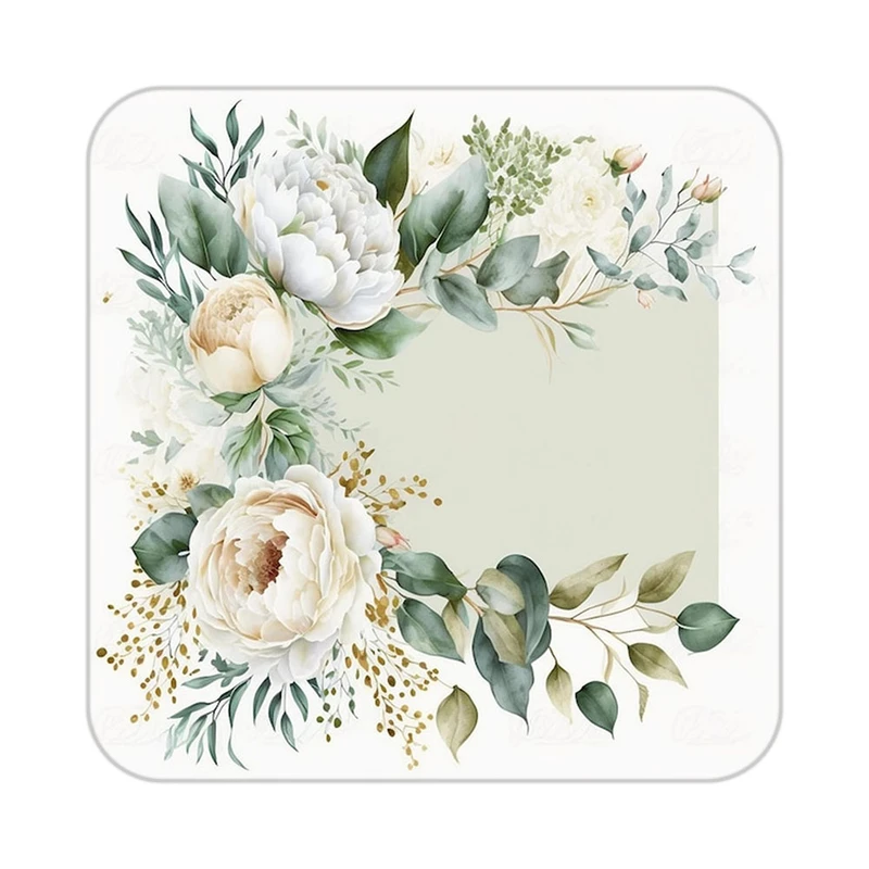 زیر لیوانی کاکتی طرح گل مدل mp19708