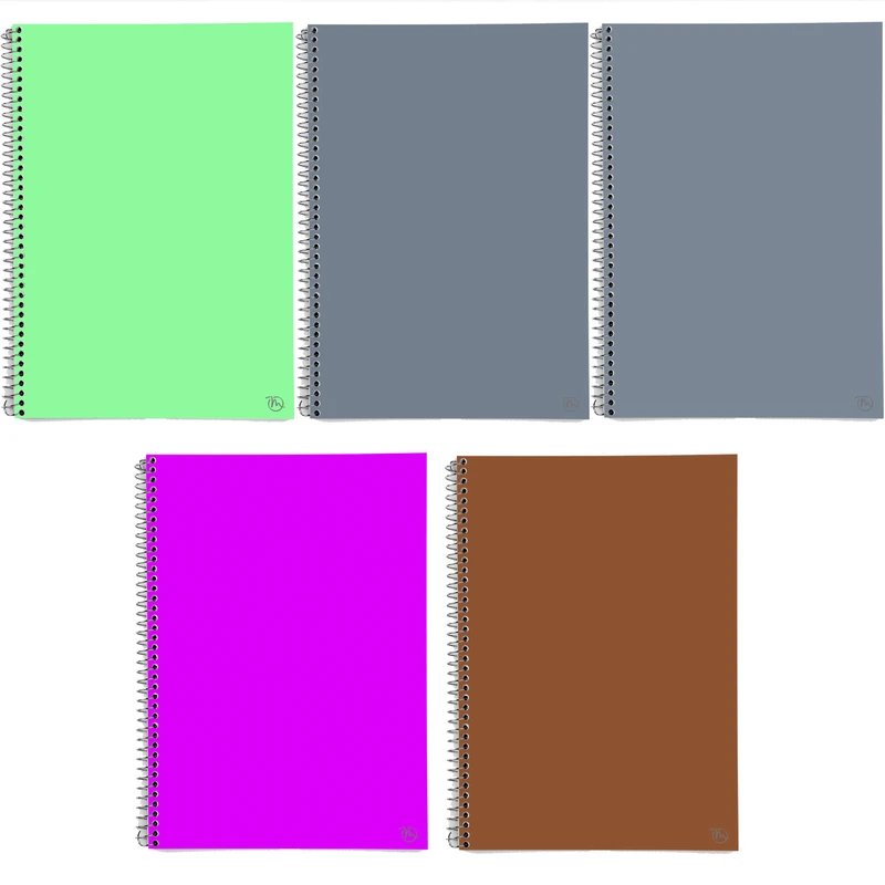 دفتر مشق 50 برگ مدوپد طرح ساده کد BD10058 مجموعه 5 عددی