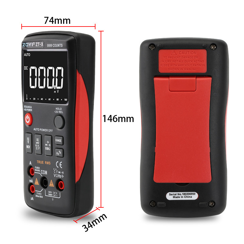 مولتی متر زویی مدل ZT-X