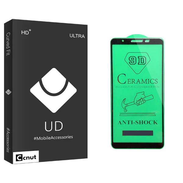 محافظ صفحه نمایش سرامیکی کوکونات مدل UD Black مناسب برای گوشی موبایل سامسونگ Galaxy A3 Core