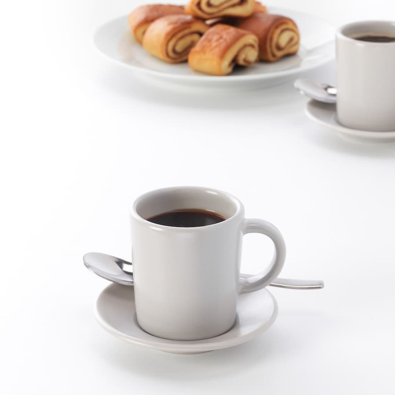 فنجان و نعلبکی ایکیا مدل Dinera فنجان و نعلبکی ایکیا مدل Dinera