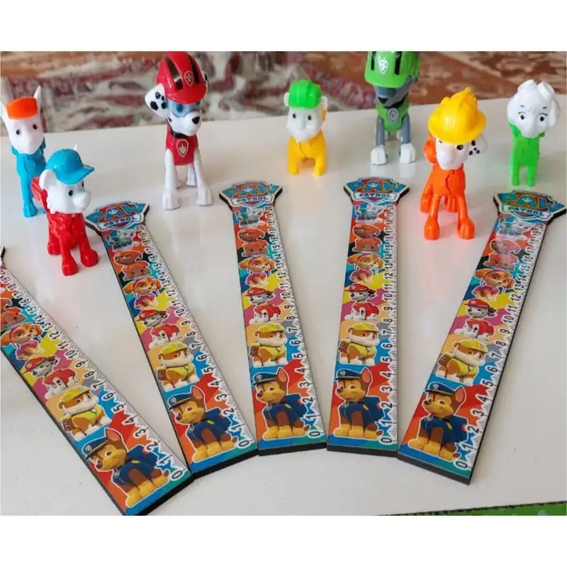 خط کش 20 سانتی متری طرح سگ های نگهبان