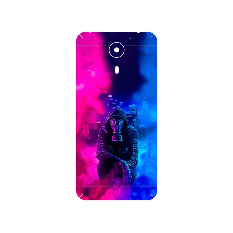 برچسب پوششی ماهوت مدل Smoke Rainbow Digital Art 2 مناسب برای گوشی موبایل یومی Plus