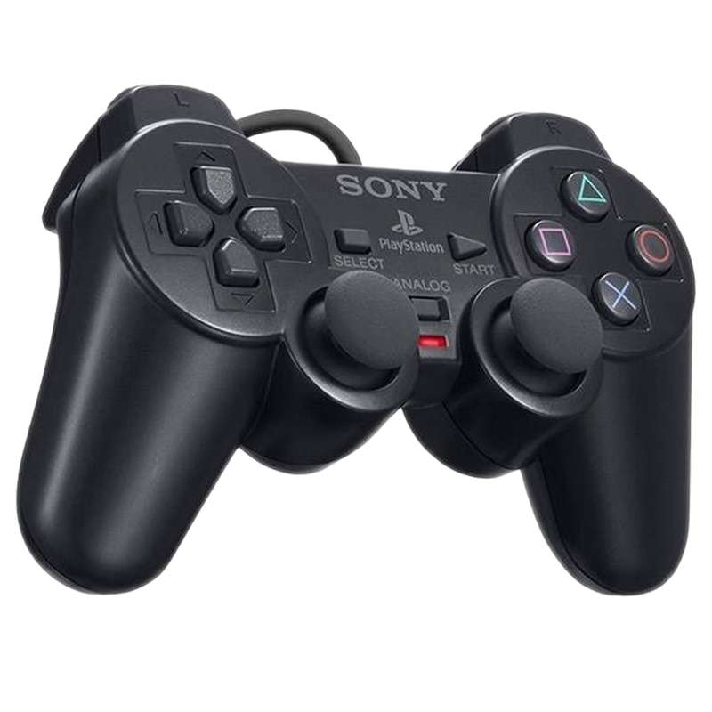 دسته بازی پلی استیشن 2 مدل DUALSHOCK 2 SILK دسته بازی پلی استیشن 2 مدل DUALSHOCK 2 SILK