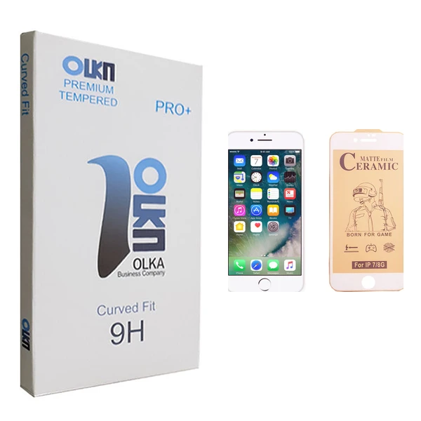 محافظ صفحه نمایش سرامیکی الکا مدل +PRO مناسب برای گوشی موبایل اپل iPhone 7