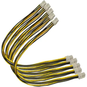  کابل برق کارت گرافیک 6 پین به 6 پین مدل R45 بسته 5 عددی 