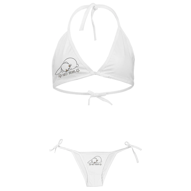 ست شورت و سوتین دخترانه طرح خرگوش مدل 26