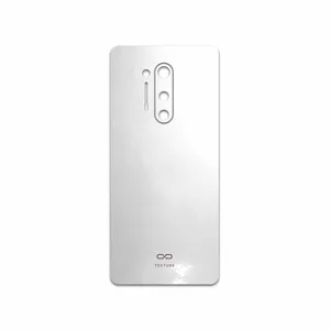 MAHOOT Metallic-White Cover Sticker for OnePlus 8 Pro