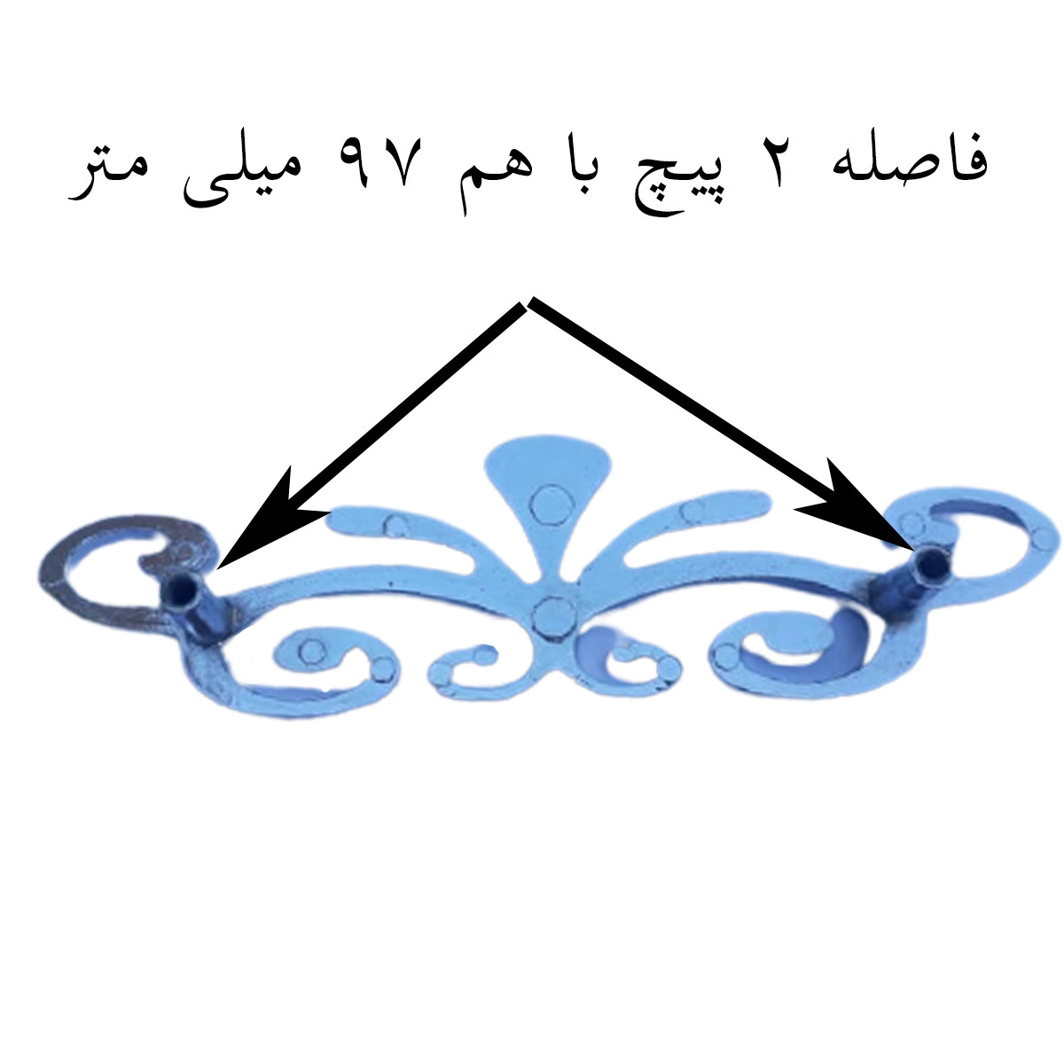 دستگیره کمد کد 567 بسته 4 عددی