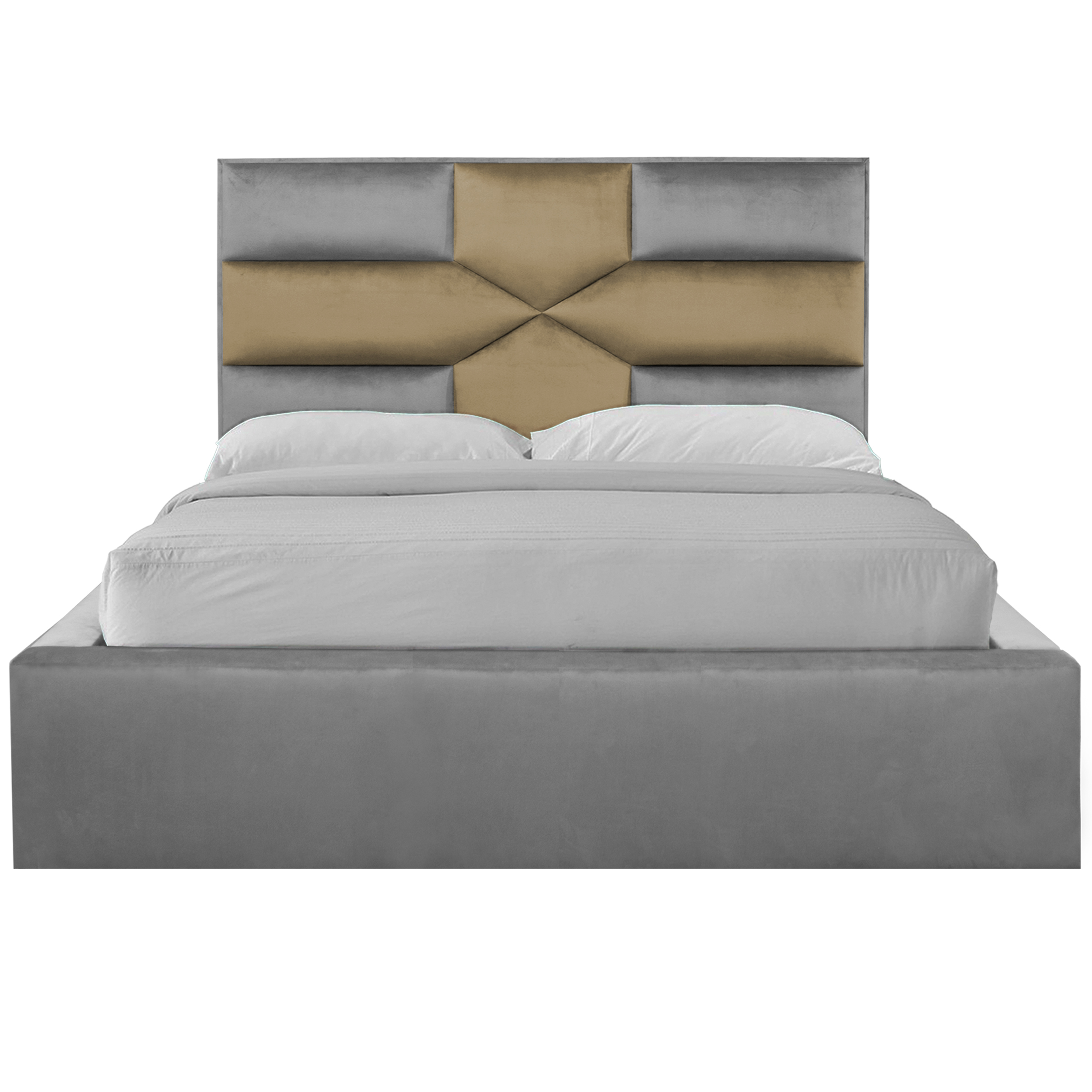 تخت خواب دونفره مدل الماس سایز 160×200 سانتی متر