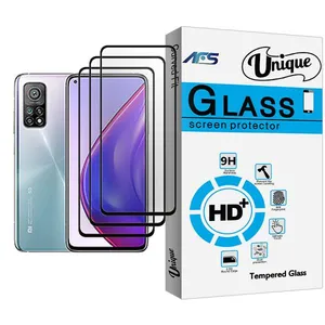 AFS Unique Glass MIX003 Screen Protector For Xiaomi Mi 10T Pro 5G Pack Of 3