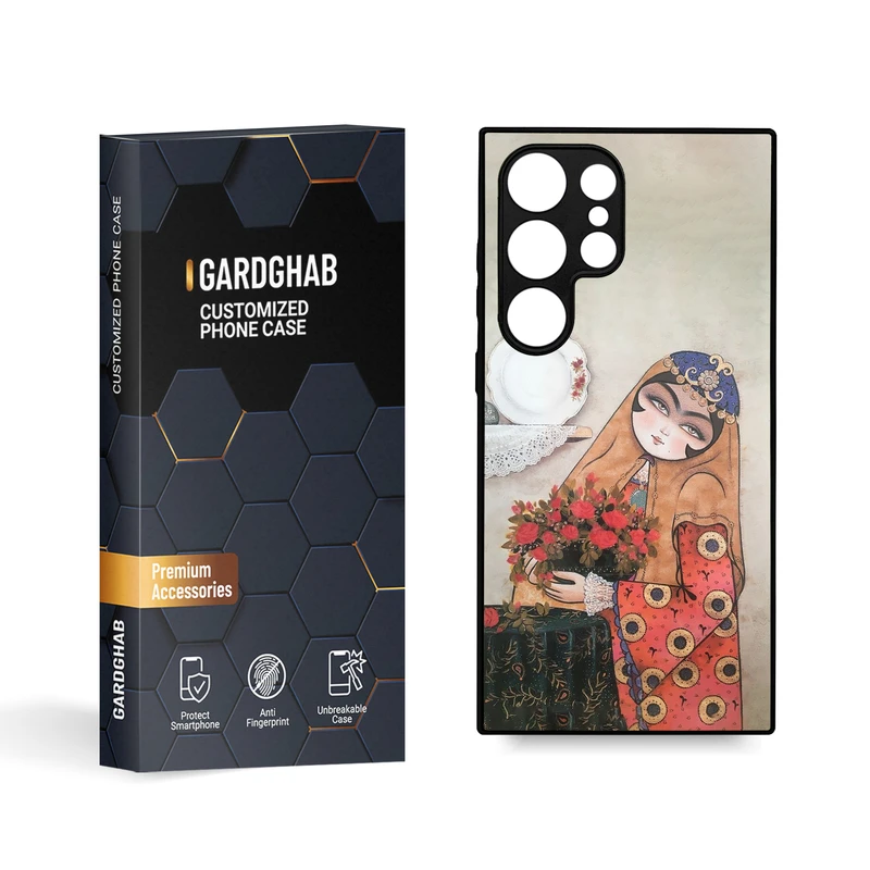 کاور گارد قاب مدل دخترانه مناسب برای گوشی موبایل سامسونگ Galaxy S24 Ultra